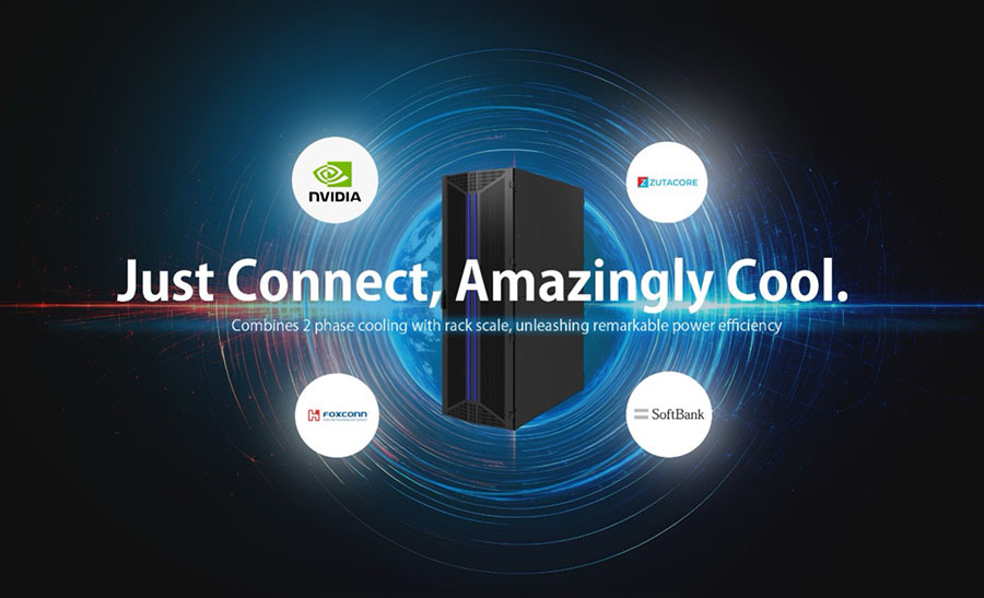 SoftBank Corp ZutaCore Foxconn Collaborate on Rack-integrated Solution ...