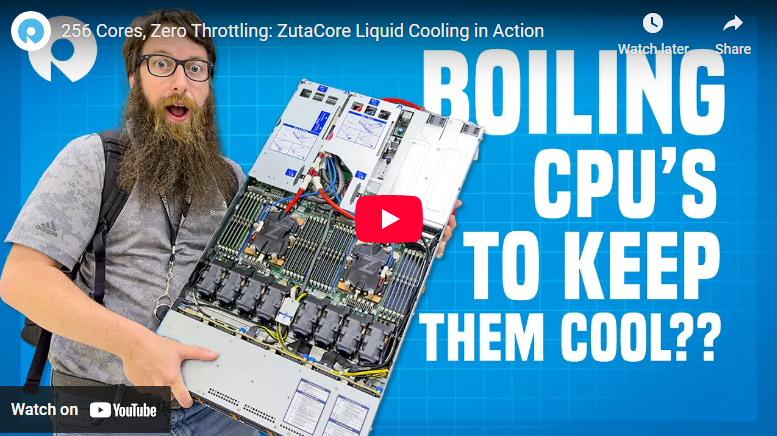Breaking Thermal Barriers: Testing ZutaCore’s Two-Phase Server Cooling
