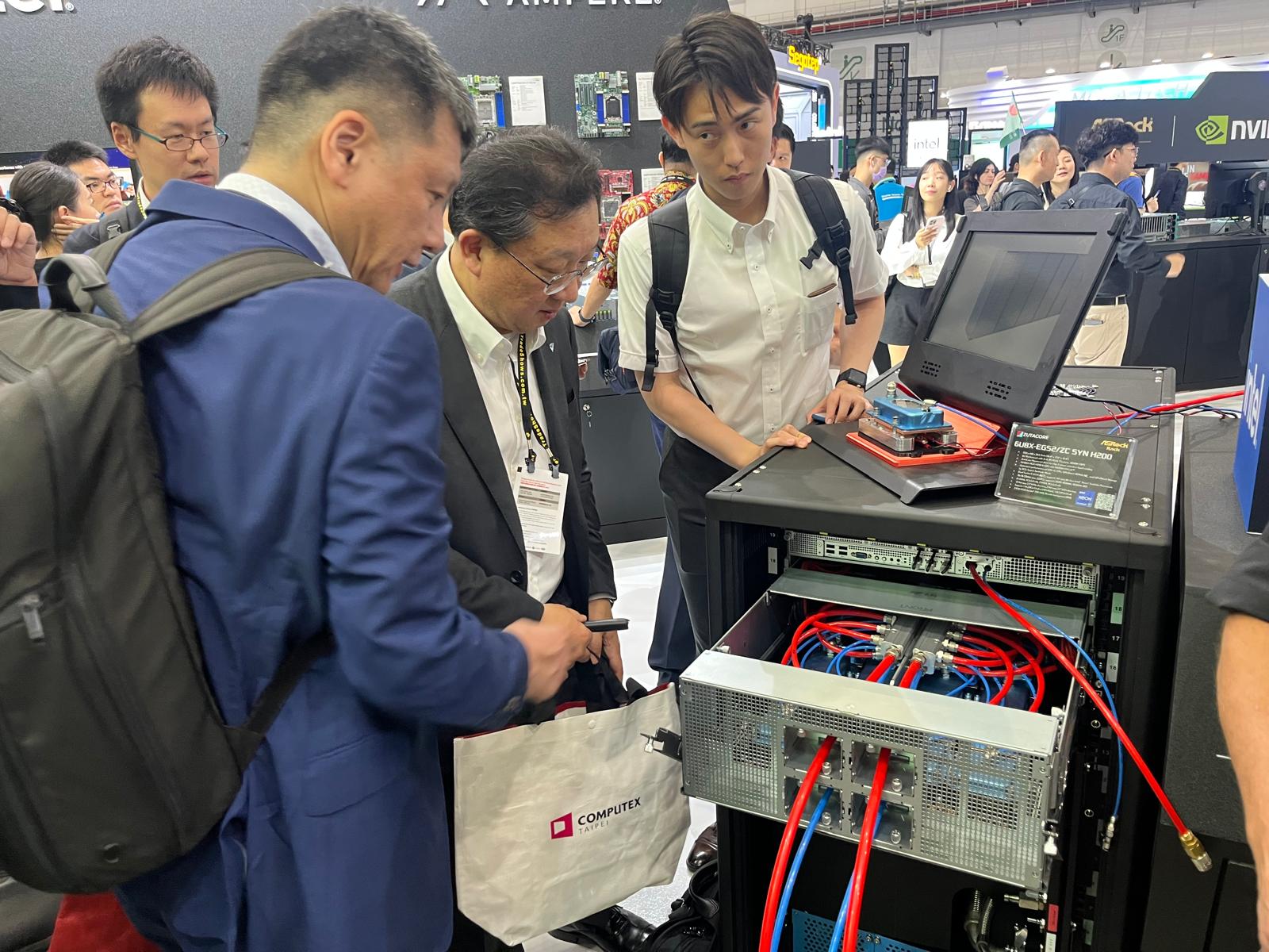 ASRock Rack Unveils 6U8X-EGS2/ZC SYN H200 Server Platform in Collaboration with ZutaCore, Featuring Cutting-Edge Liquid Cooling Technology
