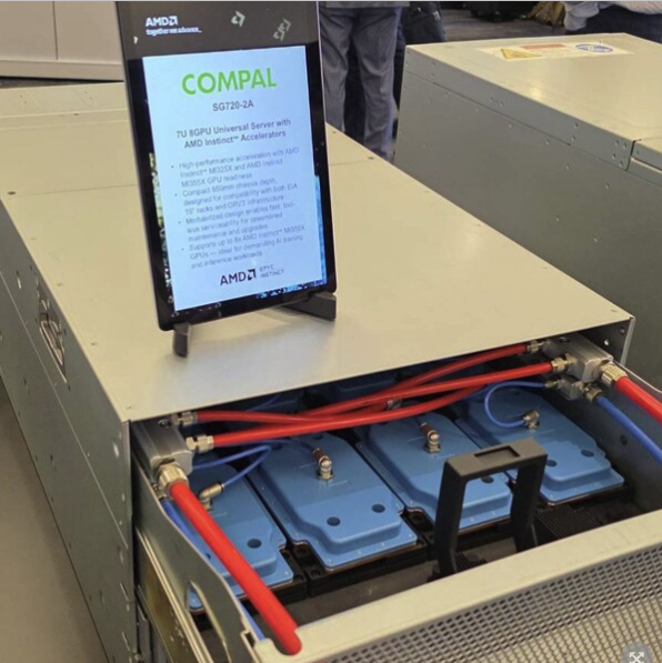 COMPAL Optimizes AI Workloads with AMD Instinct MI355X at AMD Advancing AI 2025 and International Supercomputing Conference 2025