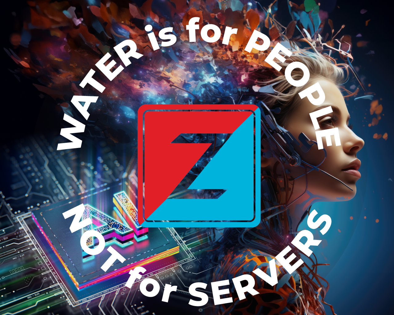 Water is for People - Not for Cooling Servers in the Data Center!